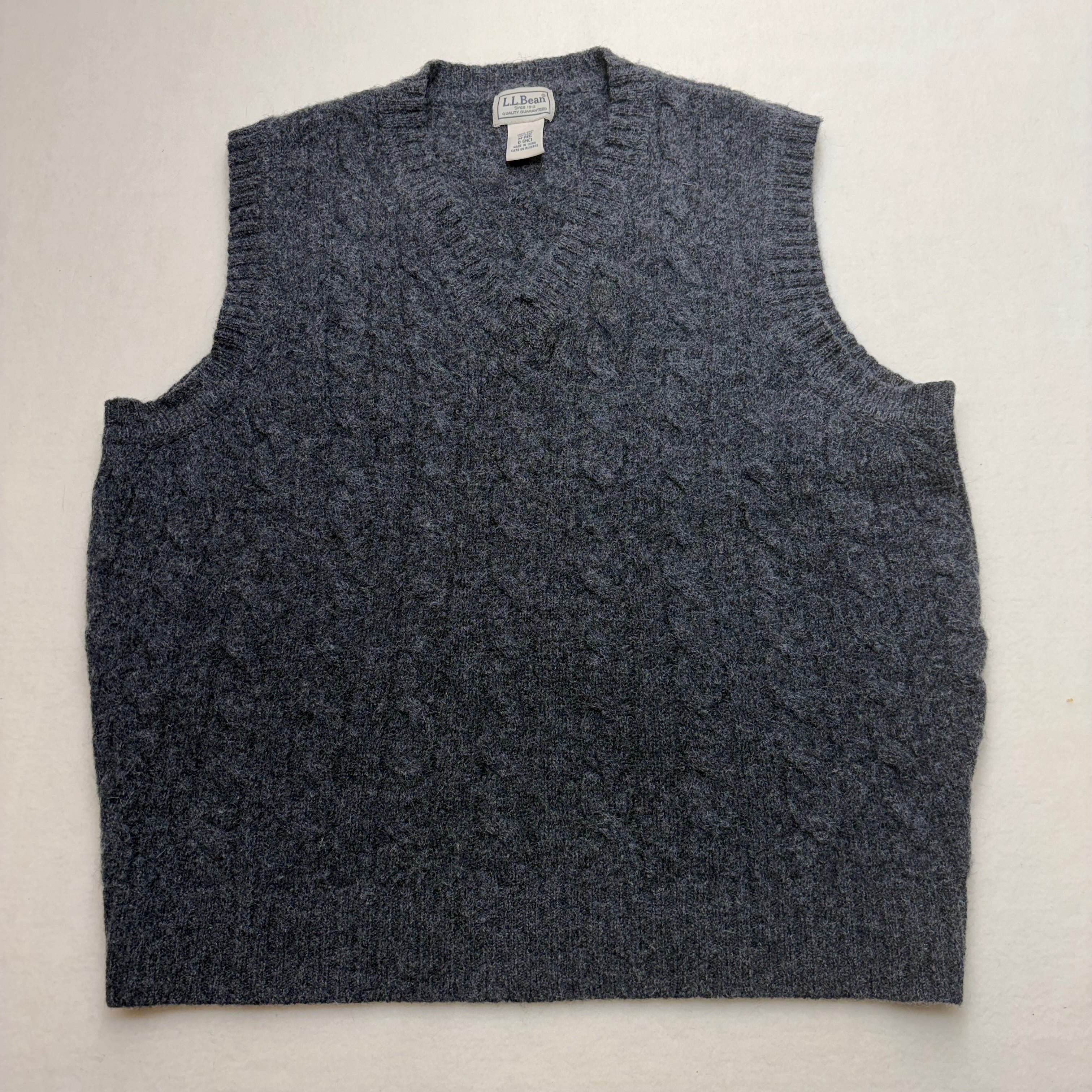 LLBean sweater vest