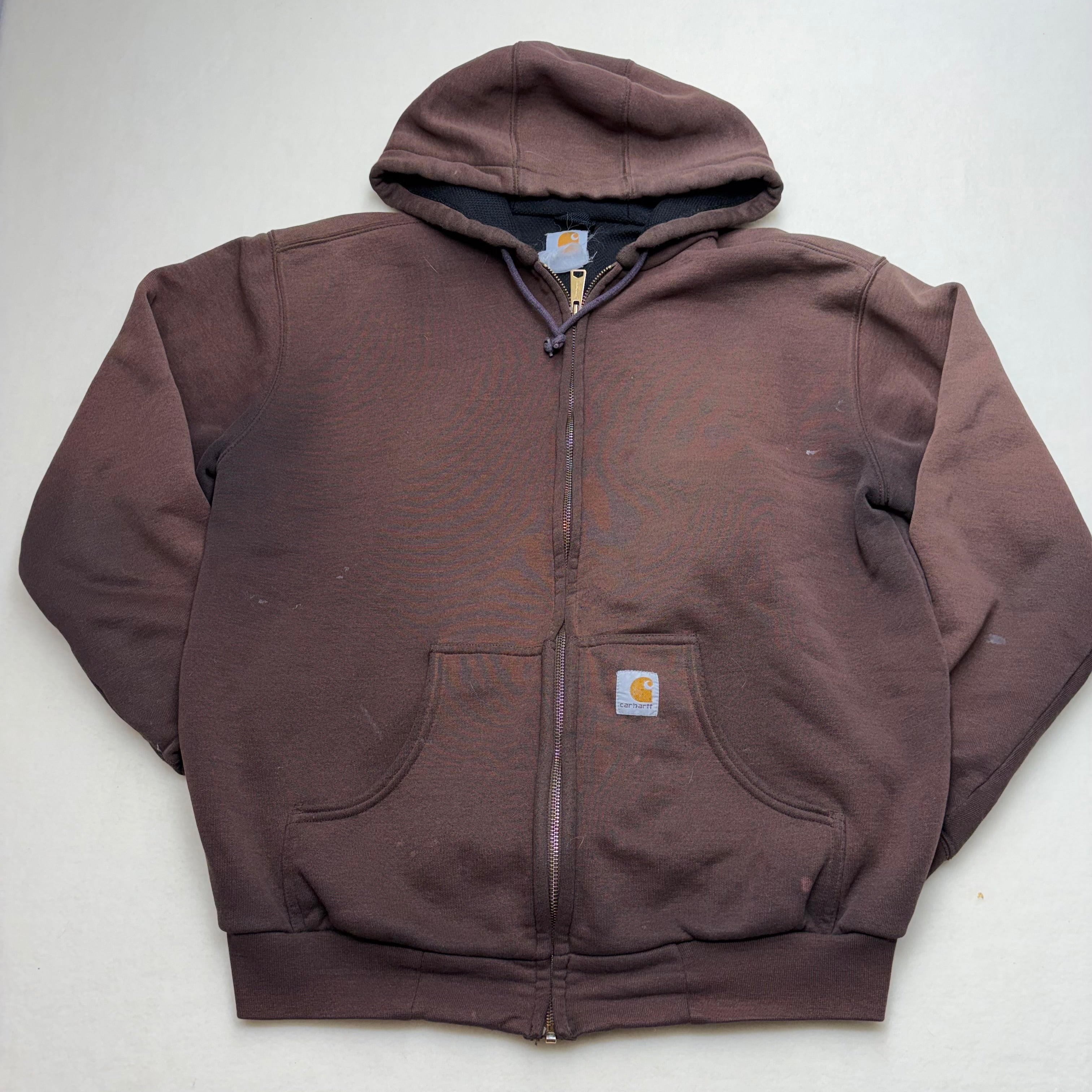 Brown Carhartt zip up