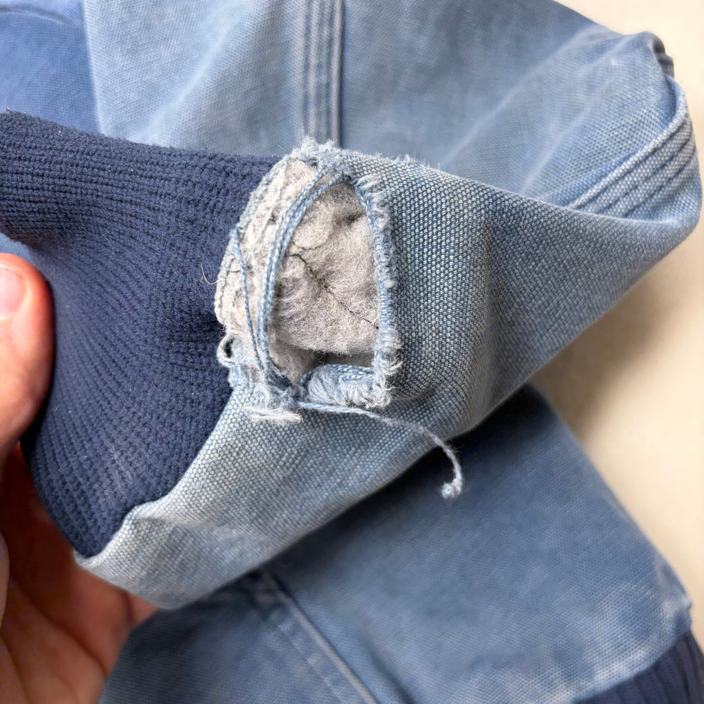 Blue canvas Carhartt jacket