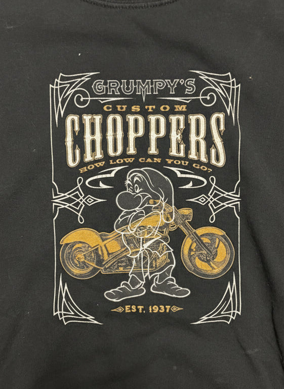 Grumpy’s Choppers Disney tee