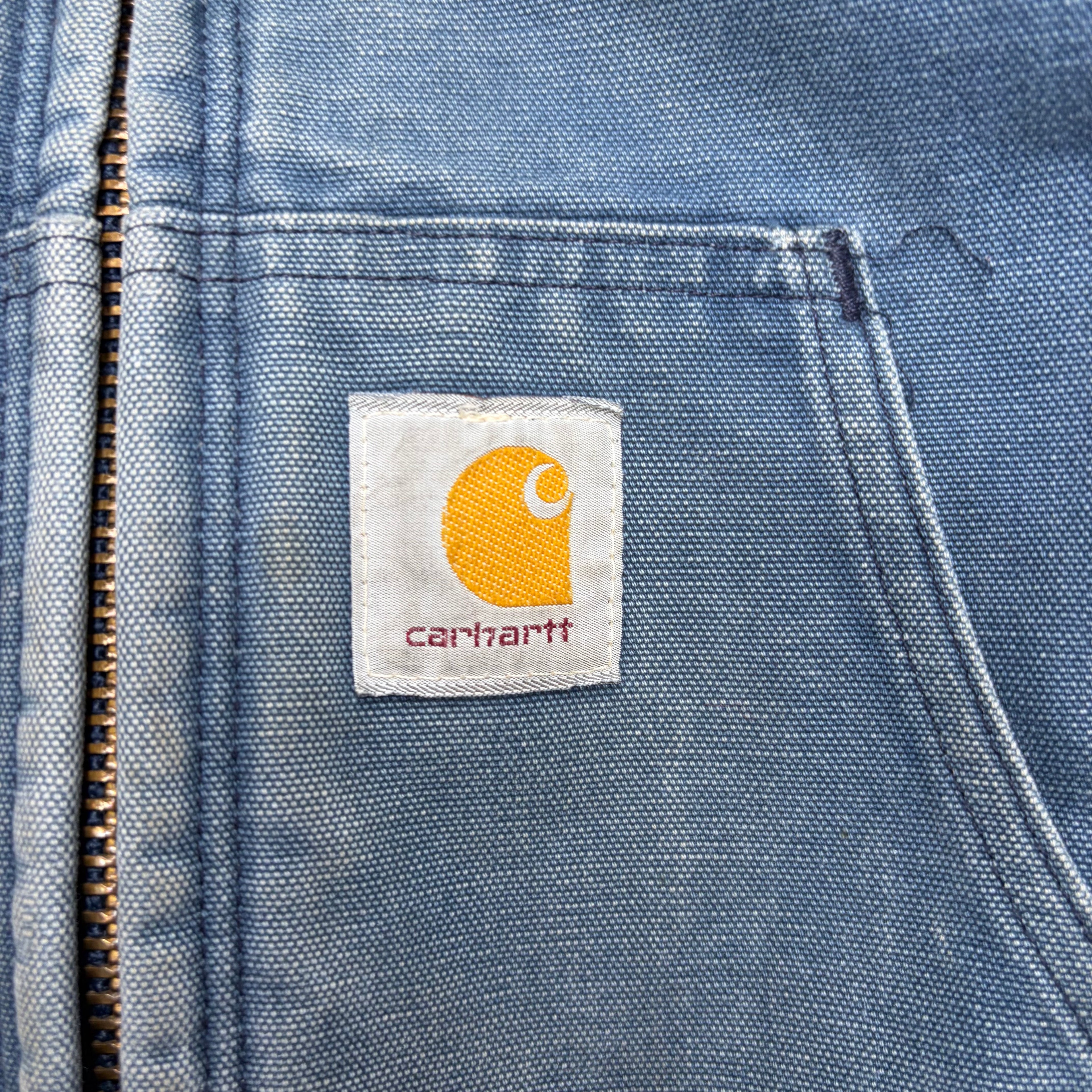 Blue canvas Carhartt jacket