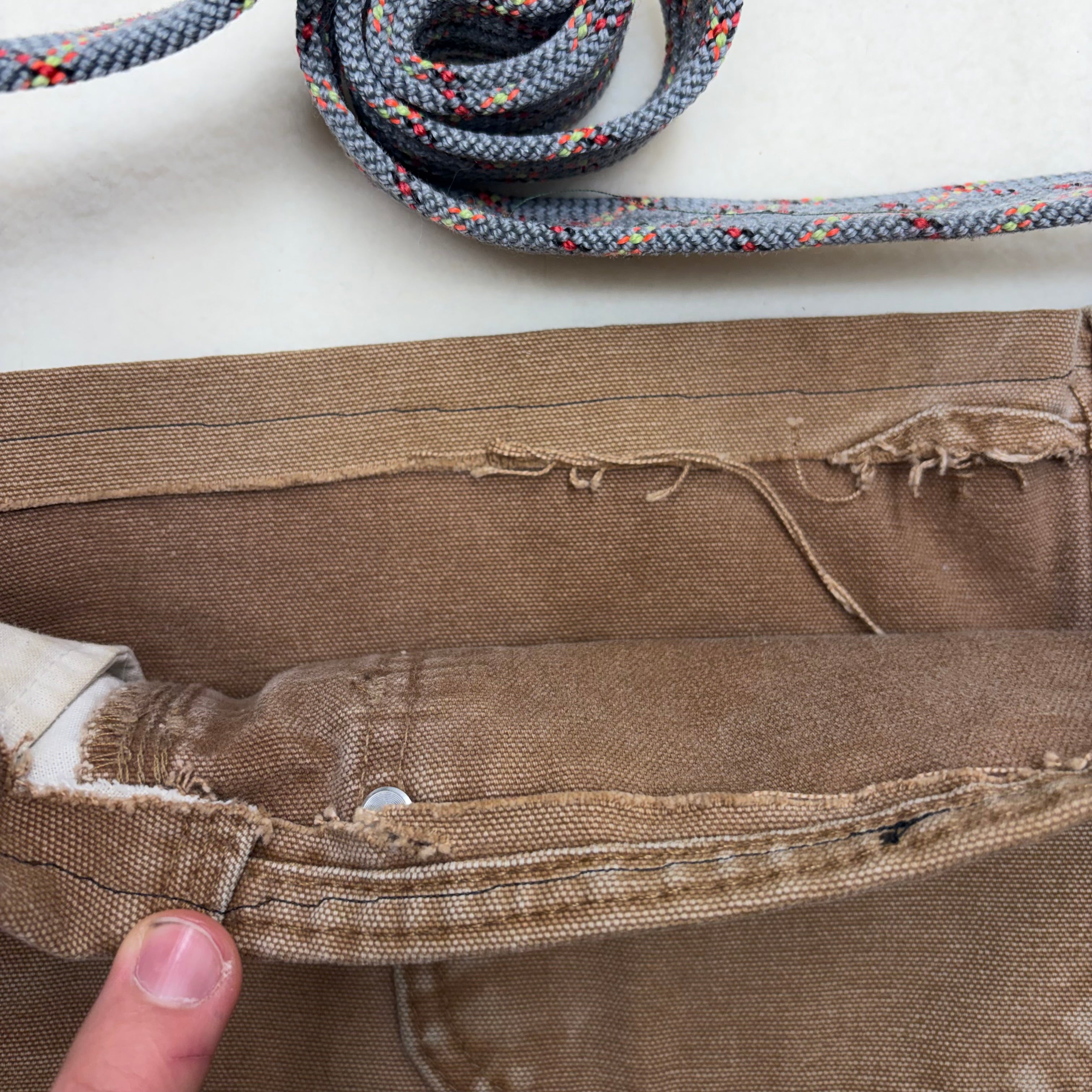 Custom made Carhartt tote